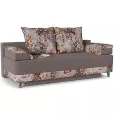 Диван прямой Монтилья 2 беж/грей еврокнижка