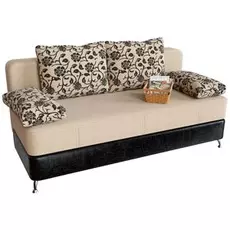 Диван прямой Рига Флау Беж еврокнижка