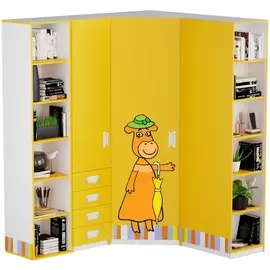 Гардеробная Модерн Оранжевая Корова