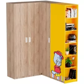 Шкаф угловой Юниор Оранжевая Корова