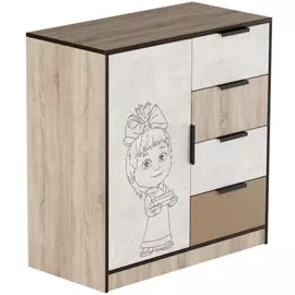 Комод Маша и медведь Loft