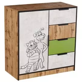 Комод Простоквашино Лофт