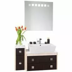 Комплект мебели для ванной Сильвия