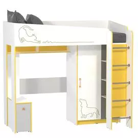 Кровать-чердак Альфа Д