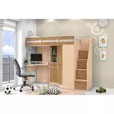 Кровать-чердак Golden Kids