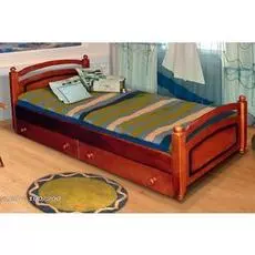 Кровать детская Гном массив