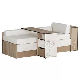 Кровать детская Маша и медведь Loft