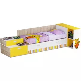 Кровать детская Модерн Оранжевая Корова