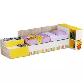 Кровать детская Модерн Оранжевая Корова