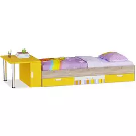 Кровать детская Модерн Оранжевая Корова