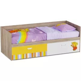 Кровать детская Юниор Оранжевая Корова