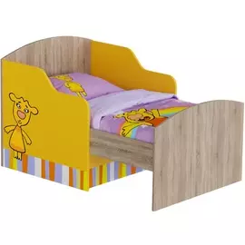 Кровать детская Юниор Оранжевая Корова