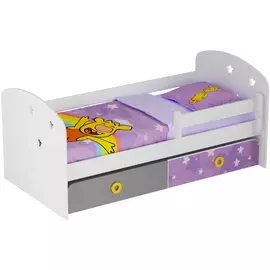 Кровать детская Софити Оранжевая Корова