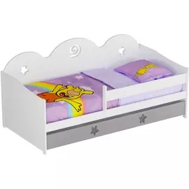 Кровать детская Софити Оранжевая Корова