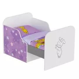 Кровать детская Софити Оранжевая Корова