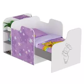 Кровать детская Софити Оранжевая Корова