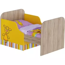 Кровать-домик Модерн Оранжевая Корова