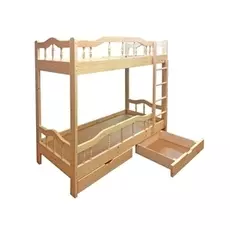 Кровать двухъярусная Джерри массив