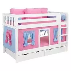 Кровать двухъярусная Мальвина (Звездочет)