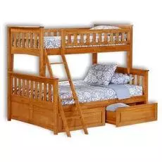 Кровать двухъярусная Модерн с матрасом