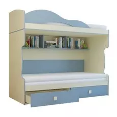 Кровать двухъярусная Радуга