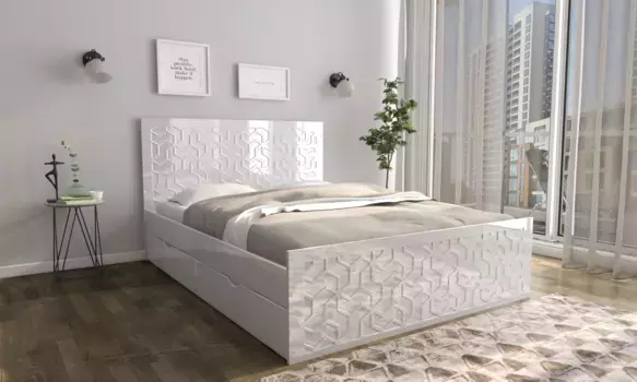 Кровать Глянец премиум