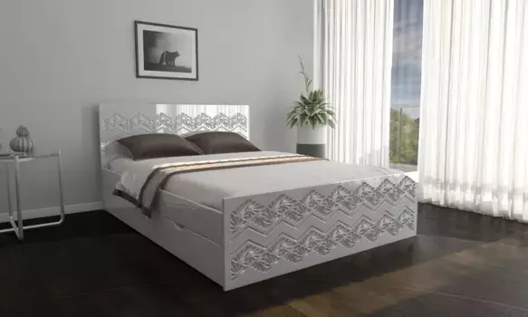 Кровать Глянец премиум