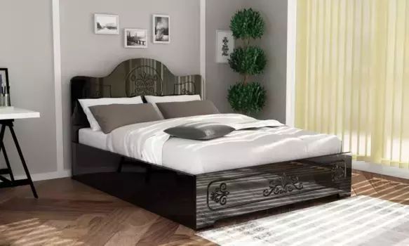 Кровать Глянец премиум