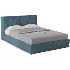 Кровать Латона Blue интерьерная
