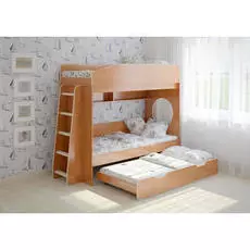 Кровать трехъярусная Легенда