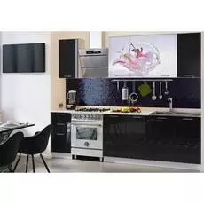 Кухня модульная с фотопечатью Лилия