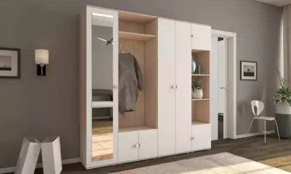 Прихожая Венеция Белая