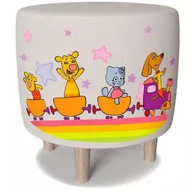 Пуф Юниор Оранжевая Корова