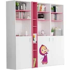 Шкаф книжный Маша и медведь Playtime