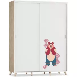 Шкаф-купе Маша и Медведь Folk