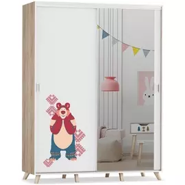 Шкаф-купе Маша и Медведь Folk