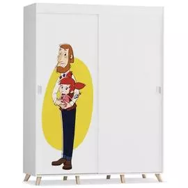 Шкаф-купе Простоквашино Скандинавик