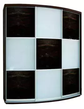 Шкаф-купе радиусный Фортуна