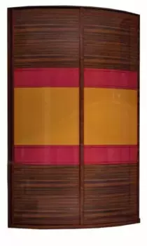 Шкаф-купе радиусный Комфорт