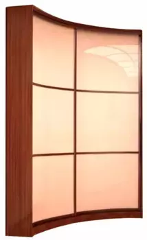 Шкаф-купе радиусный Комфорт