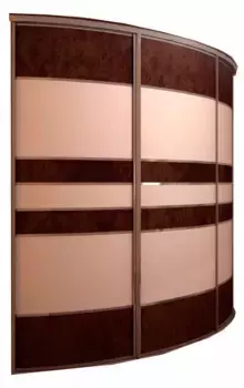 Шкаф-купе радиусный Комфорт