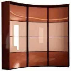 Шкаф-купе радиусный Комфорт