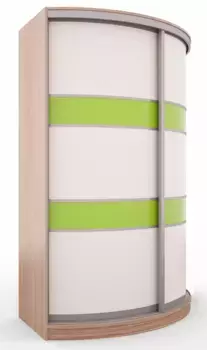 Шкаф-купе радиусный Рада