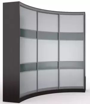 Шкаф-купе радиусный Рада