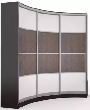 Шкаф-купе радиусный Рада