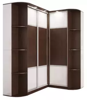 Шкаф-купе угловой Эконом