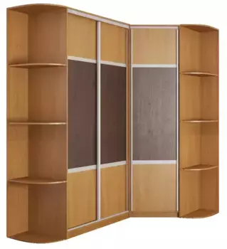 Шкаф-купе угловой Эконом