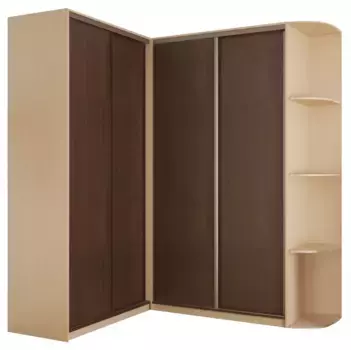 Шкаф-купе угловой Эконом