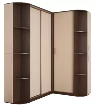 Шкаф-купе угловой Эконом
