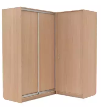Шкаф-купе угловой Эконом